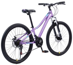 Bicicleta Caraiman, roti 24 sau 26 inch, cadru otel, frane pe disc, mov, BC29