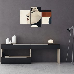 Tablou - Femeie din profil (90x60 cm)