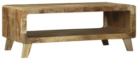 vidaXL Masă de Cafea 90x50x35 cm Lemn Solid Brut de Mango