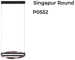 Lustra LED design modern Singapur Round
