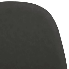 Scaune de bucatarie 2 buc. negru 45x54,5x87 cm piele ecologica 2, Negru