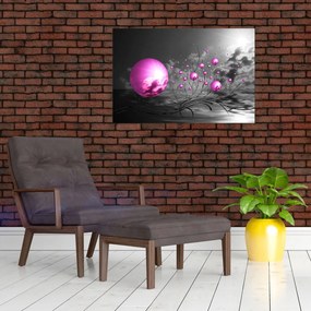 Tabloul bilelor roz (90x60 cm)