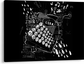 Tablou - Desen în stilul lui Banksy (70x50 cm)