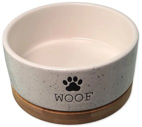 Bol pentru animale pentru câini din ceramică ø 13 cm Dog Fantasy WOOF – Plaček Pet Products