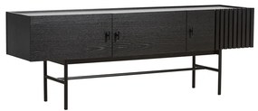 Comodă "Array", 150 x 53 cm, 2 variante - Woud Variantă: stejar, negru