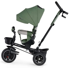 Tricicletă pentru copii KINDERKRAFT SELECT SPINSTEP Premium verde