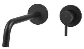 Paffoni - Baterie pentru lavoar încastrată LIGHT, neagră