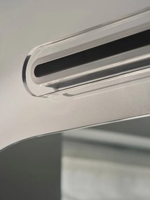 Aplica de perete LED baie IP44 Cavara negru