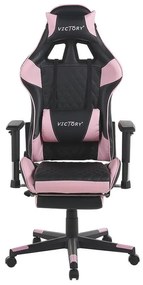 Fotoliu gaming Vrai (Negru + roz) . 1076419