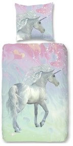 Lenjerie de pat pentru copii din bumbac pur Good Morning Ruleka, 140 x 200 cm