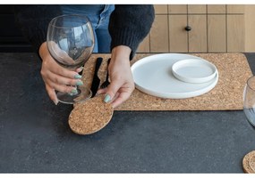 Suport pentru farfurii din plută 30x45 cm Querco – ZicZac