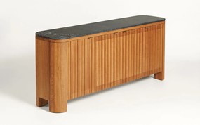 Comodă lemn masiv IAM, 168 × 40 × 69 cm