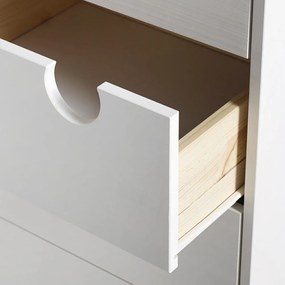 Comodă cu șase sertare Karup Design House Natural/Natural