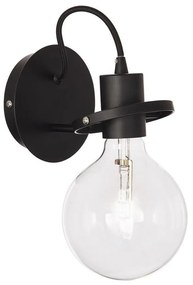 Aplica de perete design modern RADIO AP1 NERO 119502