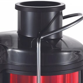 Resigilat: Storcator de fructe si legume  Royalty Line PJ-19001, 700 W, 2 viteze, 450 ml, Anti-picurare, Rosu