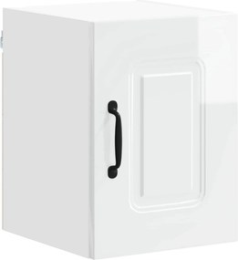 vidaXL Dulap de bucătărie Kalmar Alb lucios 30 x 31 x 40 cm
