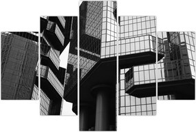 Tablou - Cladiri de sticlă (150x105 cm)