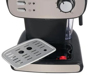 Heinner HEM-1100BKX - Espressor cu portafiltru 850W/230V negru/crom mat