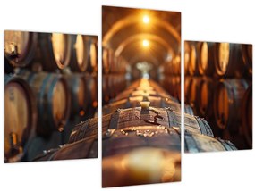 Tablou - Pivniță de vinuri (90x60 cm)