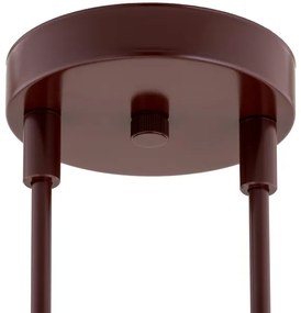 Lustră pe tijă Argon 1842 ABSOS 4xE14/7W/230V maro