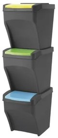 Recykle BIN 3x 25 l coș de gunoi sortat