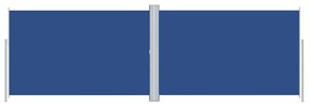 Copertina laterala retractabila, albastru, 220x600 cm Albastru, 220 x 600 cm
