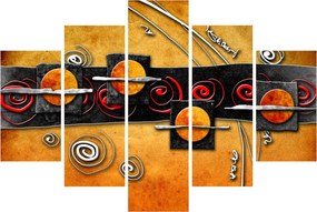 Tablou abstacției - Panete (150x105 cm)
