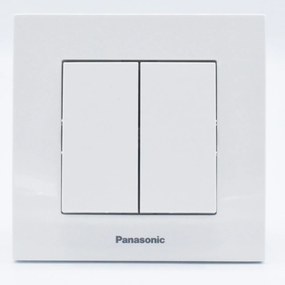 Comutator simplu Karre Plus Panasonic, ST, alb