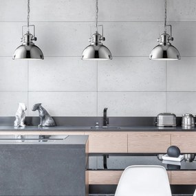 Lustra moderna Industrial crom 2297CC SRT