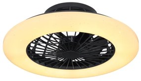 Plafonieră LED dimabilă cu ventilator Globo 03628B LED/30W/230V + telecomandă