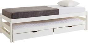 Daybett extensibil Lola alb 90/200 cm