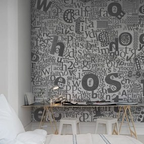 Fototapet, Newspaper Letters, Rebel Walls