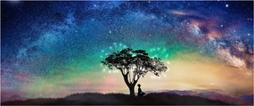 Tablou - Relaxare sub stele (120x50 cm)