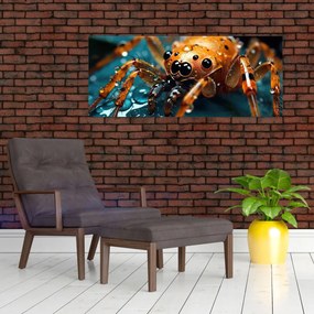 Tablou - Detaliu de păianjen (120x50 cm)