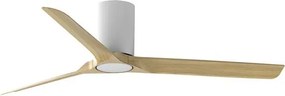 Lustra LED cu ventilator si telecomanda POLAR alb/tec