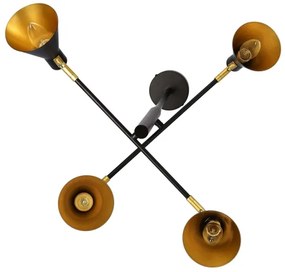 Lustră pe tijă LESS 4xE14/40W/230V