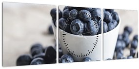 Tablou - Afine (cu ceas) (90x30 cm)