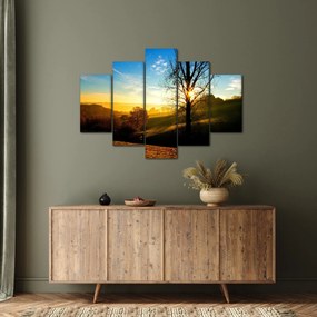 Tablou cu răsăsrit de soare (150x105 cm)