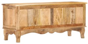 Lada de depozitare, 100x38x45 cm, lemn masiv de mango 1, Alama