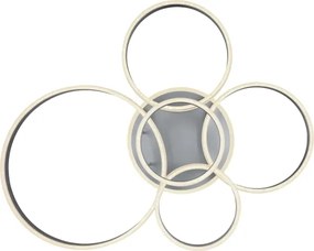 Globo 67260-120 - Plafonieră LED dimabilă RUBIO 120W/230V 90x114 cm+telecomandă