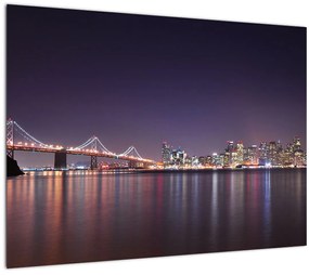 Tablou  cu privirea spre San Francisco, California (70x50 cm), în 40 de alte dimensiuni noi