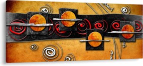 Tablou abstacției - Panete (120x50 cm)