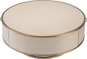 Masuta de cafea moderna design LUX Napa Valley stejar albit 114777 HZ