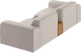 Canapea lemn masiv Tommy, 194 × 69 × 107 cm