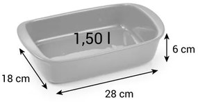 Tescoma Tigaie pentru gratinat DELÍCIA, 28 x 18 cm, M