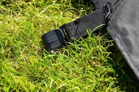 Cort grădină Foarfecă PROFI 3x3m negru+4 pereți laterali