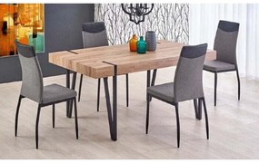 Masa de dining cu blat in decor stejar san remo JULIAN 170x90 cm