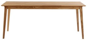 Masă de dining din stejar Rowico Filipa, 180 x 90 cm, natural