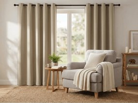 Draperie OXFORD 140x270 cm, bej Agatat: Rejansa