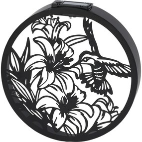 Decorație solară de perete Colibri 25 x 5 cm
